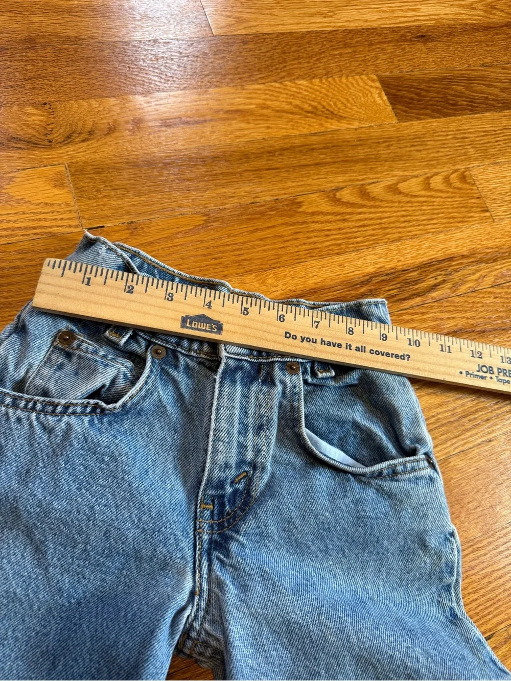 Vintage 80s 90s Levi’s Jeans, Orange Tab Pants (Kids Youth Size 5) 31150-0214